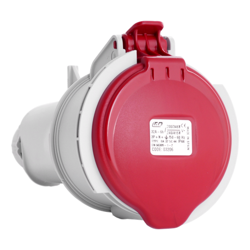 [/03206] IDE CEE 32A 5p 400VAC IP44 prise mobile