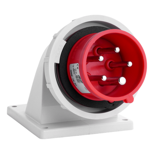 [/03613] IDE CEE 16A 5p 415VAC IP67 toestelstekker inbouw