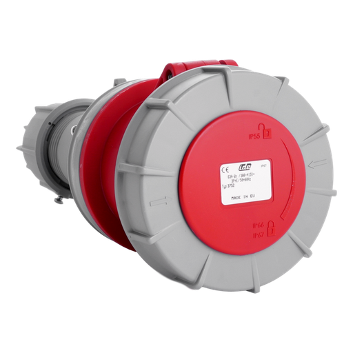 [/03752] IDE CEE 63A 4p 400VAC IP67 prise mobile