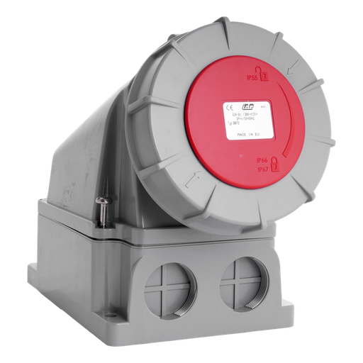[/03872] IDE CEE 63A 4p 400VAC IP67 prise murale