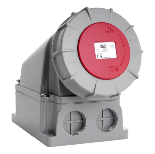 [/03873] IDE CEE 63A 5p 400VAC IP67 prise murale