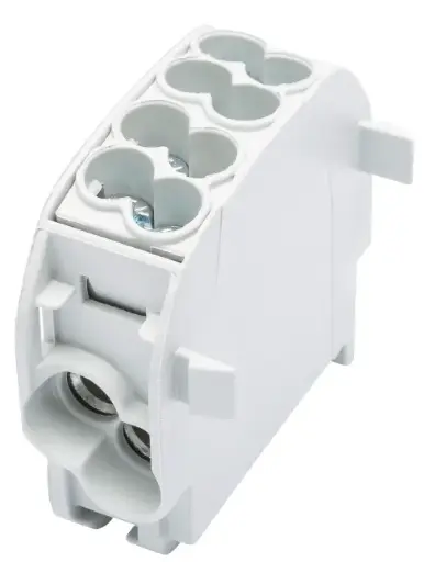 [/080110-0-3] Aftakklem HLAK25 C 1p 2x25, 2x16mm² Cu+Al L grijs