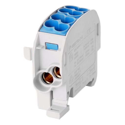 [/080110-1-4] Branch terminal HLAK25 C 1p 2x25, 2x16mm² Cu N blue