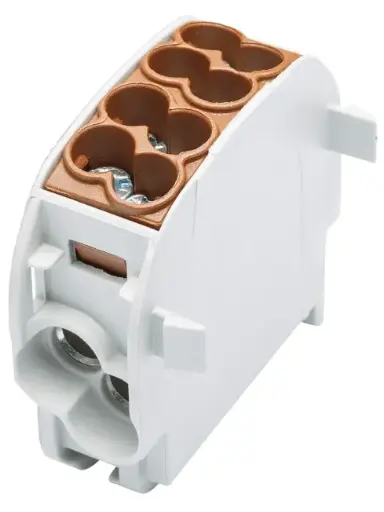 [/080110-3-3] Branch terminal HLAK25 C 1p 2x25, 2x16mm² Cu+Al L brown