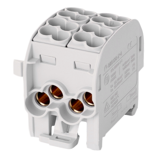 [/080120-0-4] Branch terminal HLAK25 C 1p 4x25, 4x16mm² Cu L grey