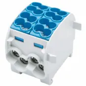 [/080120-1-3] Branch terminal HLAK25 C 1p 4x25, 4x16mm² Cu+Al N blue