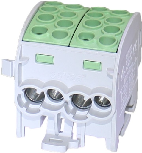 [/080120-2-3] Branch terminal HLAK25 C 1p 4x25, 4x16mm² Cu+Al PE green