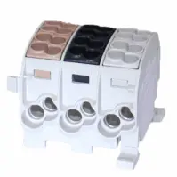 [/080130-5-4] Bornier de dériv. HLAK25 C 3p 2x25, 2x16mm² Cu 3L