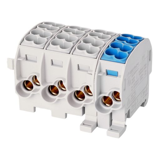 [/080140-1-4] Aftakklem HLAK25 C 4p 2x25, 2x16mm² Cu 3LN