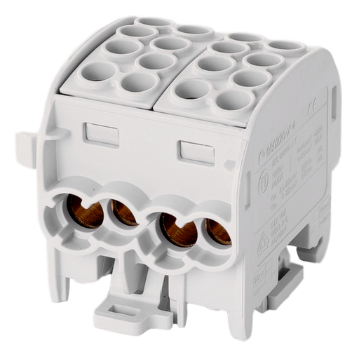 [/080220-0-4] Aftakklem HLAK35 C 1p 4x35, 4x25mm² Cu L grijs