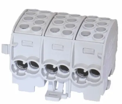 [/080230-0-4] Aftakklem HLAK35 C 3p 2x35, 2x25mm² Cu 3L