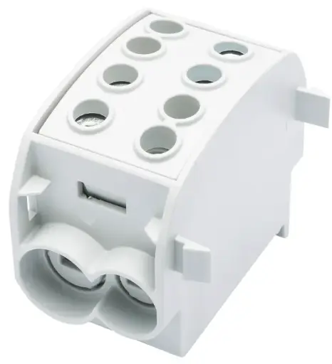[/080310-0-3] Aftakklem HLAK70 C 1p 2x70, 2x50mm² Cu+Al L grijs
