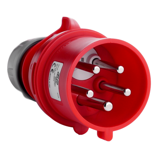 [/08504] Fase-omkeerstekker IP44 32A 5P 200/415V 6H