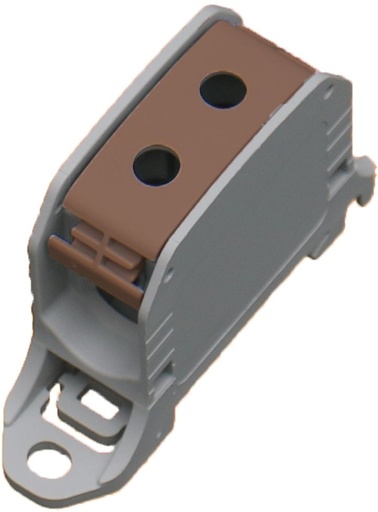 [/087310-3-3] Aansluitklem RKA 1p 50mm² Cu+Al bruin