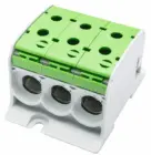 [/087560-2-3] Bornier de racc. RKA 1p triple 95mm² Cu+Al vert