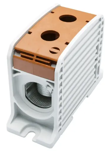 [/087910-3-3] Borne de racc. RKA 1p 300mm² Cu+Al brune