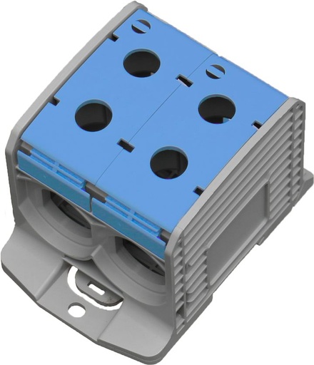[/087920-1-3] Aansluitklem RKA 1p dubbel 300mm² Cu+Al blauw