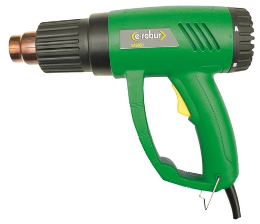 [/12200013] Pistolet air chaud 1500W 2 positions