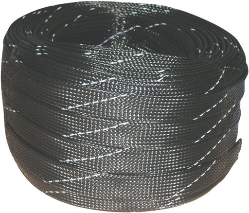 [/15502010] Polyester protection braided sleeve 10 to 18mm black