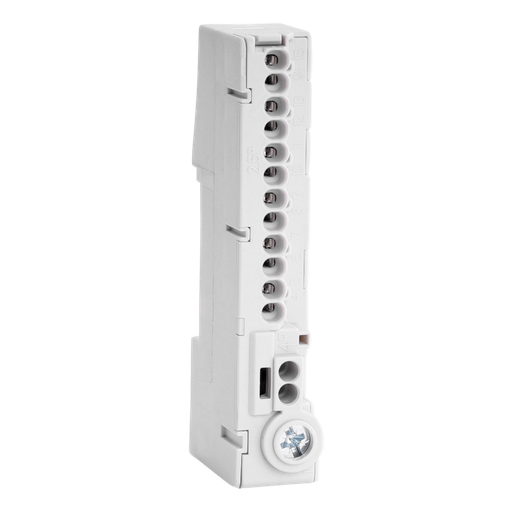 [/2020253] Barette enfichable grise, montage rail DIN, 15 connexions