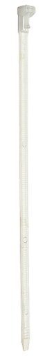 [/5250] Releasable cable tie 200 x 7,5 white