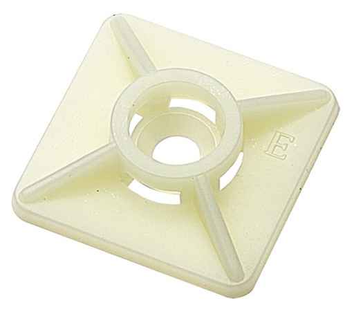 [/5475] 2-way mounting base self-adhesive 27x4,8 black