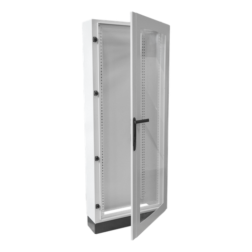 [/55SUP192-240PT/300] ATL+ metalen vloerkast IP55 181cm transpar. deur