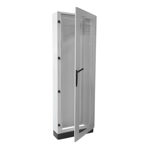 [/55SUP216-288PTW] ATL+ metalen vloerkast IP55 211cm transpar. deur