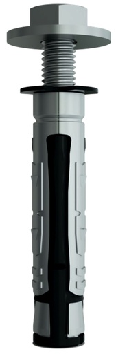 [/569556.4] Zakje met 4 zware polyvalente pluggen Trider met hex. schroef M6