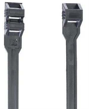 [/6455] Collier noir 9 x 360 6455XE tête double