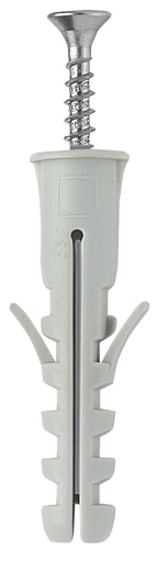 [/8702265] Plug PA6 EB/VA 10 x 50 + schroef PZ 6 x 60