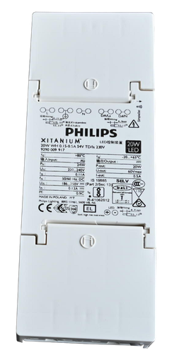 [/929000991706-C] (AS)Driver Philips Xitanium DALI 20W max 0.5A + con.mal.