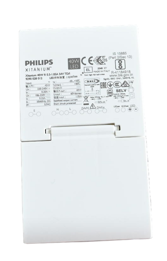 [/9290028012-600-C] (AS)Xitanium 40W R DALI 600mA + male con.