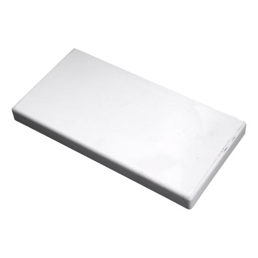 [/93416] Embout 120x60 blanc RAL9016