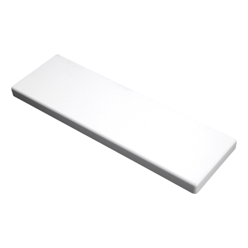 [/93418] Embout 200x60 blanc RAL9016
