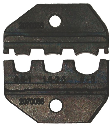 [/9400MCT6] Matrijs krimpmoffen 0,5-6mm² voor EZ CRIMP