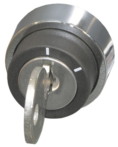 [/B3SARR0] Key oper. switch I-0-II with métal bezel