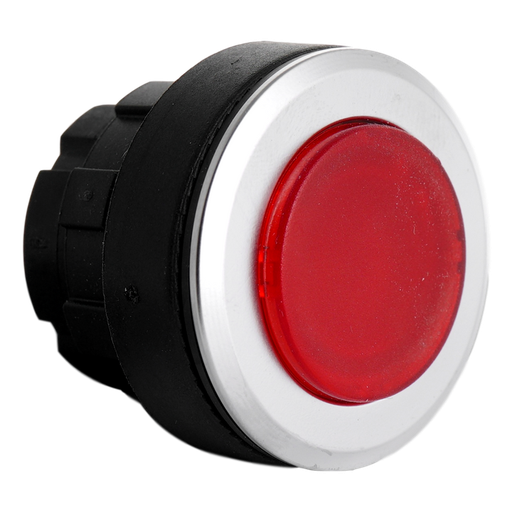 [/B5DLRT] Illuminated actuator red with metal bezel