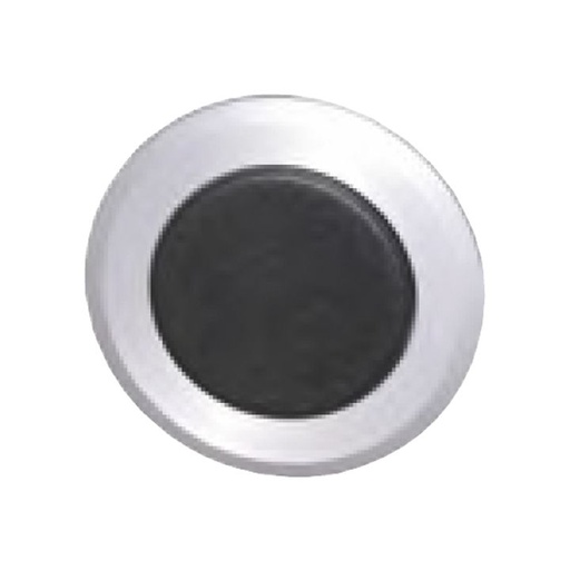 [/B5DRGN] Bouton poussoir seul à accrochage 30mm IP67 vert, bague alu