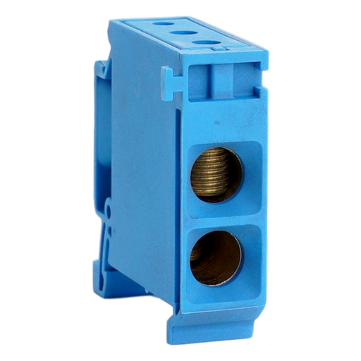 [/BB2B] Borne de dérivation BB2 35mm² (3 connections), bleu