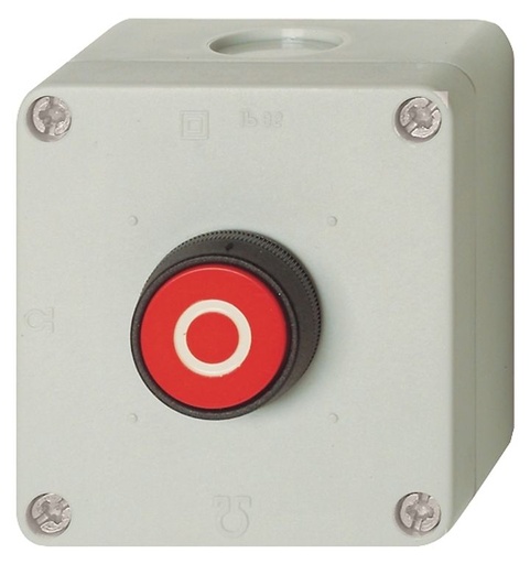[/BG10RT] OFF push button red-0, encl.