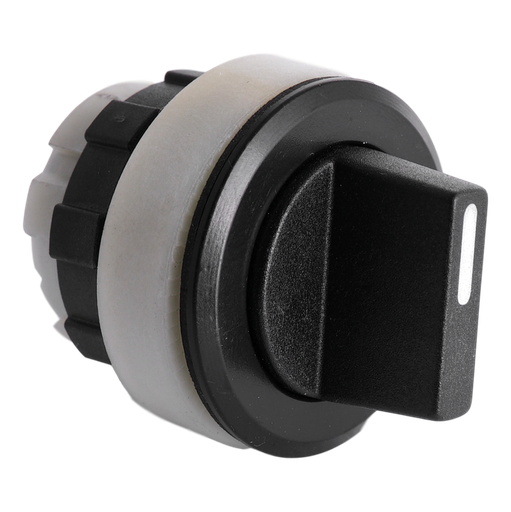[/BS5KN2] Bouton rotatif noir avec bague noire
