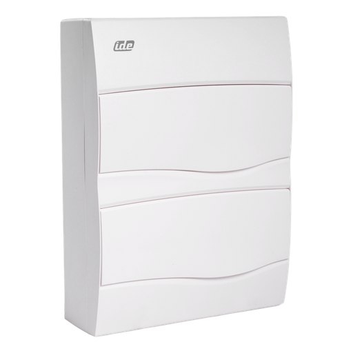 [/BV24PO/RR] Coffret apparent 24 modules porte opaque + borniers