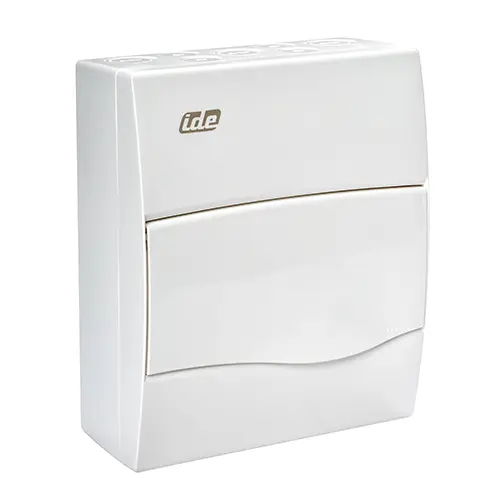 [/BV8PO] Opbouw kastt IP40 Combi volle deur 8 mod.