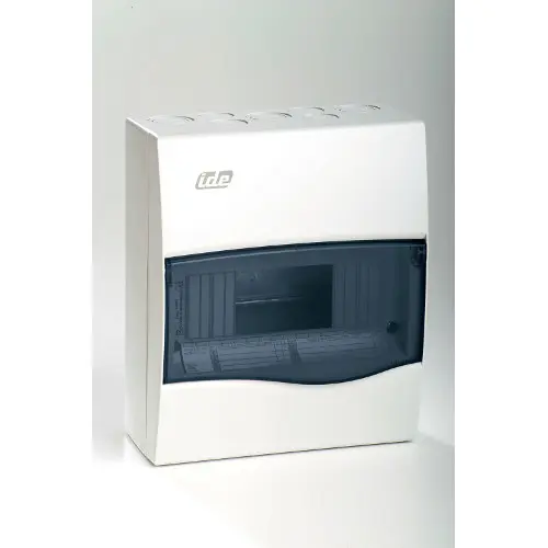 [/BV8PT] Opbouw kast IP40 Combi transp. deur 8 mod.