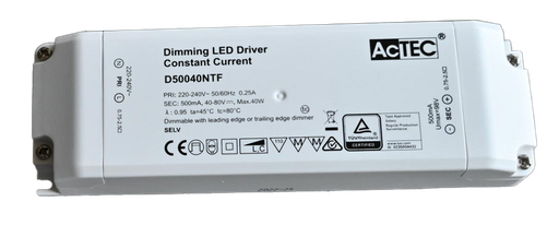 [/D50040NTF] Driver Phase Dim 500mA 40W ACTEC