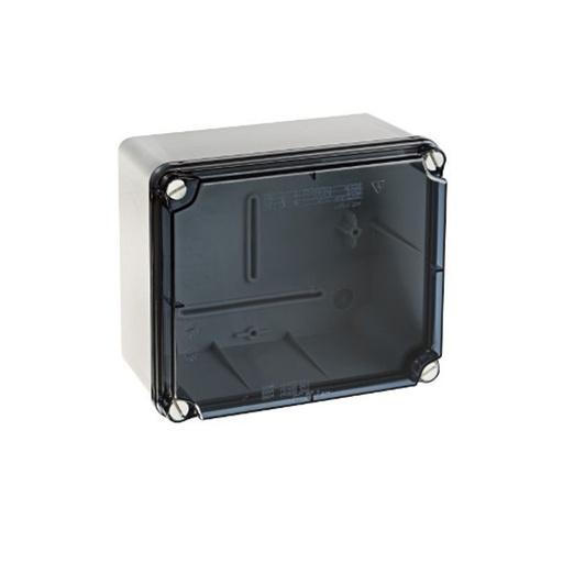 [/ELT171] Junction box 189x151x95 solid walls + transparent cover