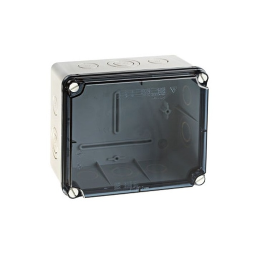 [/EXT171] Junction box 189x151x95 without cable gland + cover transparent