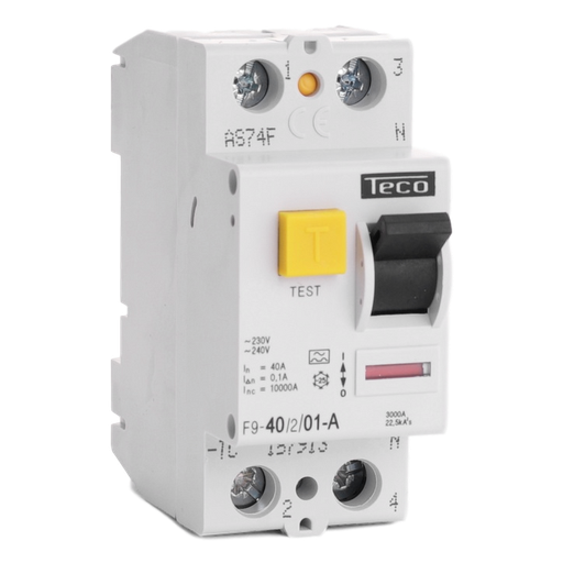 [/F940201A] Inter. diff. Teco 2P 40A 100mA Type A