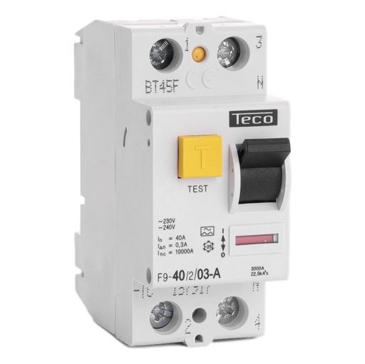 [/F940203A] Diff. schak. Teco 2P 40A 300mA Type A